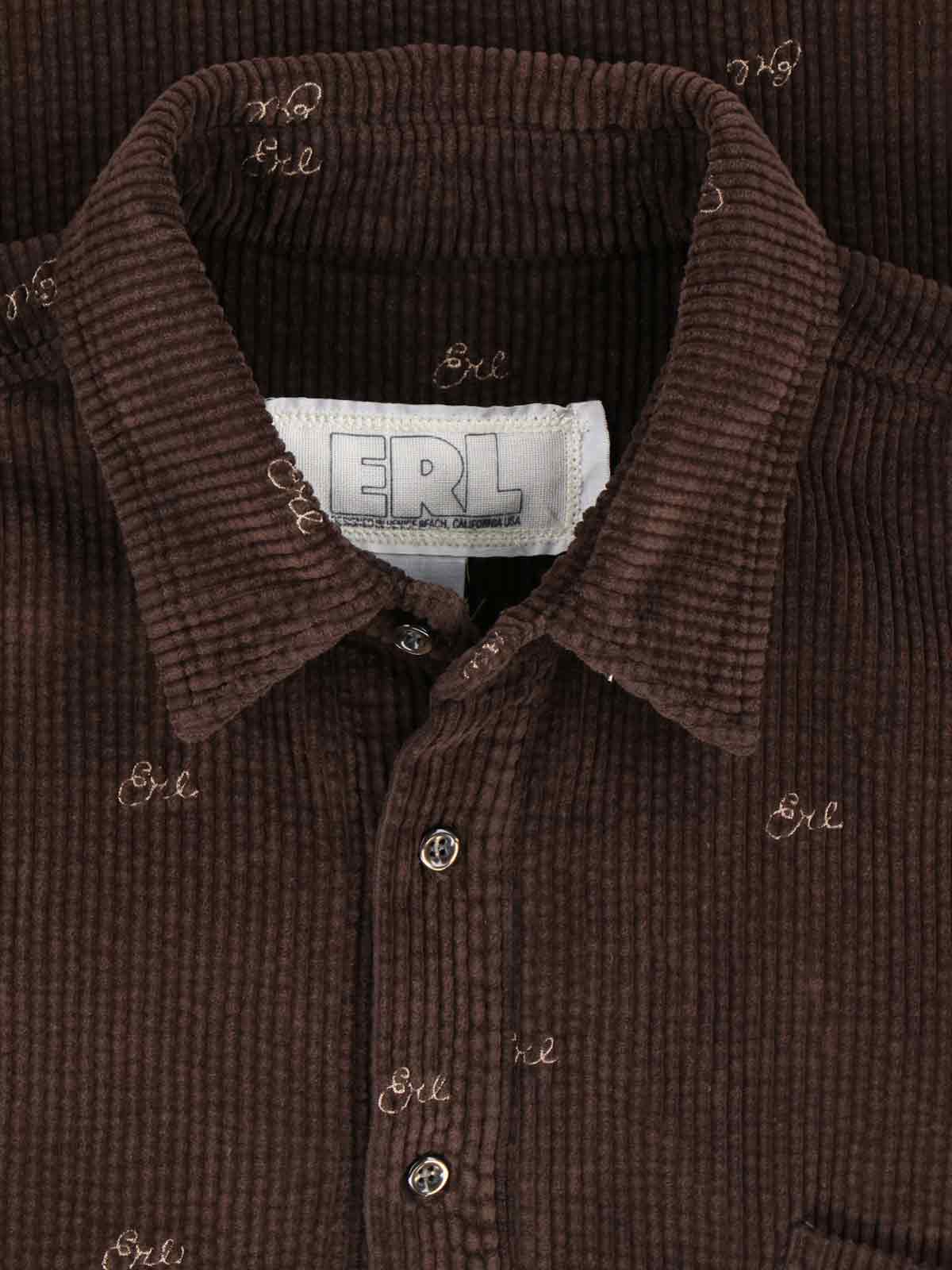 ERL Shirts Brown