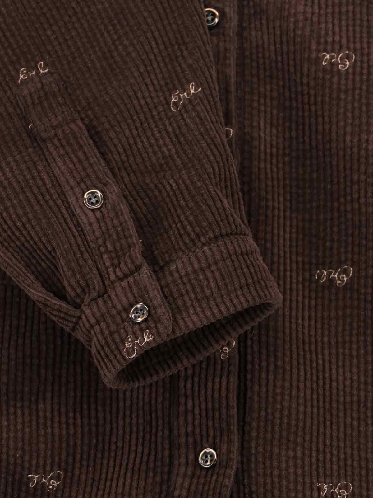 ERL Shirts Brown