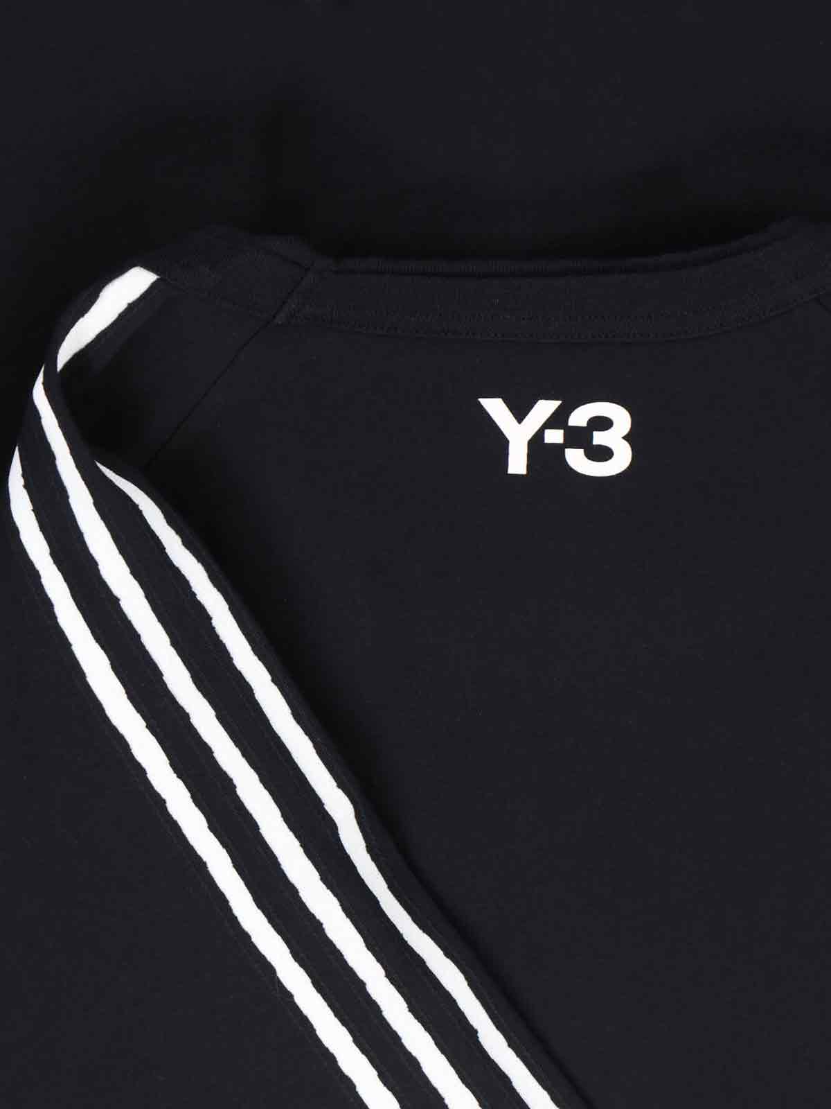 Y-3 T-shirts and Polos Black