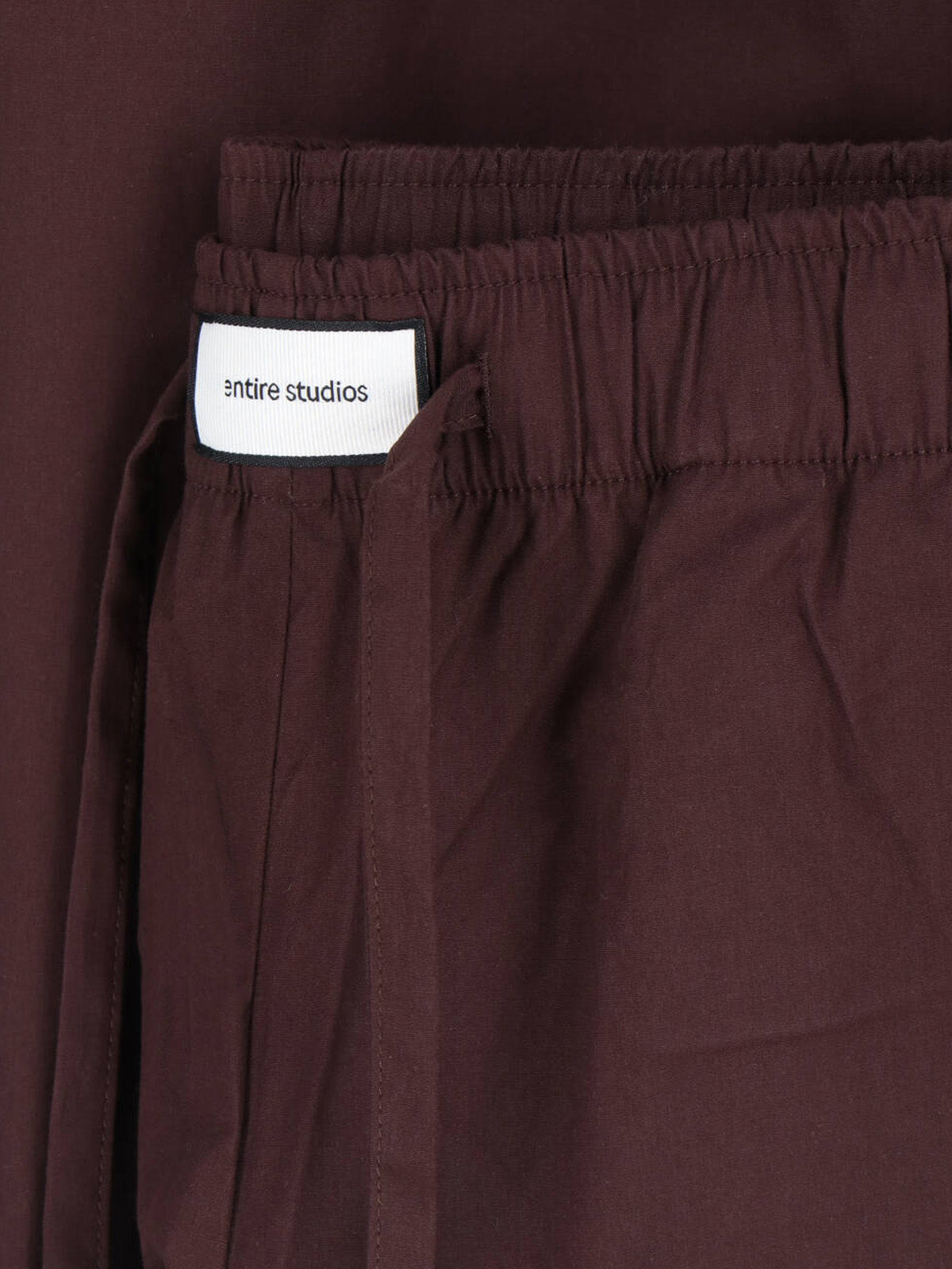 ENTIRE STUDIOS Trousers Brown