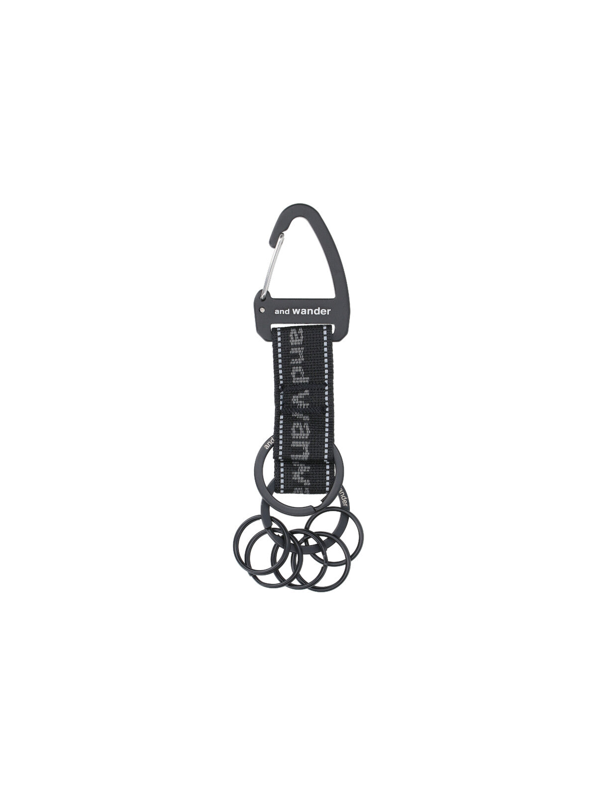 And Wander Keychains Black