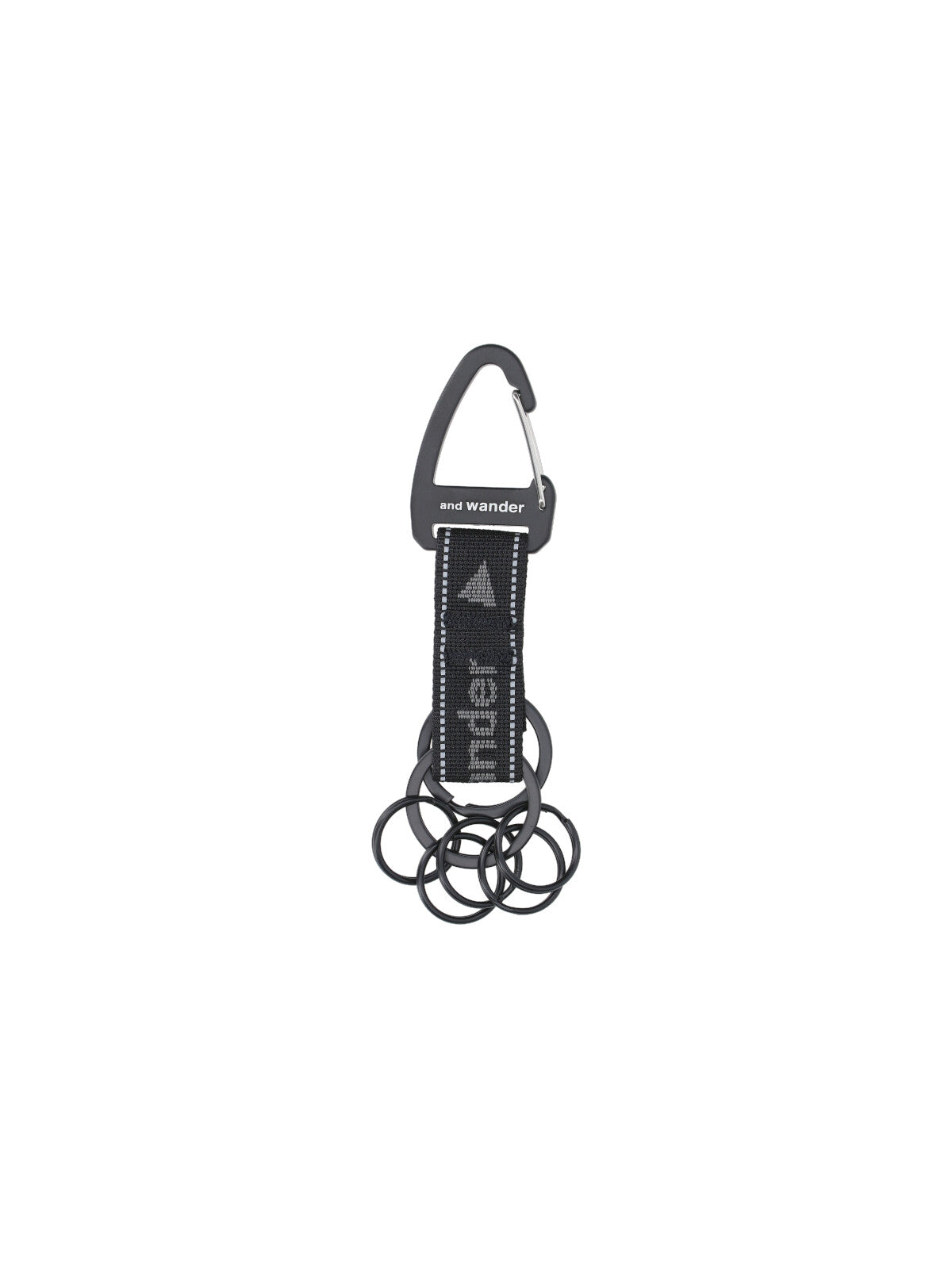 And Wander Keychains Black
